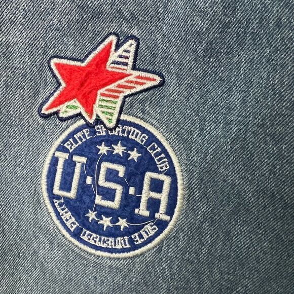 Cotton On the boyfriend jeans patch work light denim size 4 - Picture 7 of 16